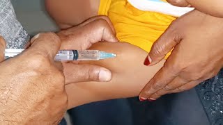 Ceftriaxone 500mg Triject  amp Dexamethasone intramuscular injection Video 24 Ep 86 Injection Tips [upl. by Carina]