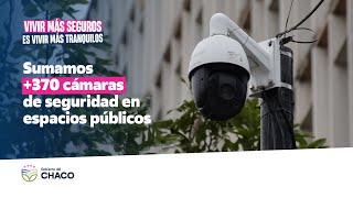 🙌 Sumamos 370 cámaras de seguridad en espacios públicos [upl. by Egiap]