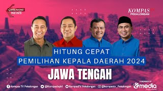 Hasil Hitung Cepat Pemilihan Kepala Daerah Jawa Tengah 2024  AndikaHendi dan Luthfi  Taj Yasin [upl. by Enylorac]