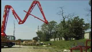 CIFA K35L boom operation [upl. by Imoen]