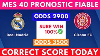 PRONOSTIC FOOTMES PRONOSTIC FOOTBALL AUJOURDHUI football prediction  CORRECT SCORESCORE EXACT [upl. by Willing]