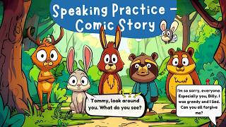 English Speaking and Listening Practice with a Story  Learn English Through Story [upl. by Alleris]