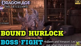 Bound Hurlock Boss Fight  Dragon Age The Veilguard [upl. by Arotal]