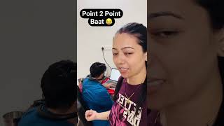 Point 2 Point Baat No Bakwaas 😂 iamanilpanwar funny shorts memes shortvideos [upl. by Eenrahc921]