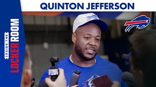 Quinton Jefferson “Grateful To Come Back To This Organization”  Buffalo Bills [upl. by Acirrej]