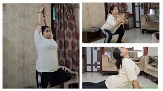 daily sunday 🌞 yoga 🧘‍♀️ vlog  desi vlog 💪🔥 newvlog sundayvlog vlog viralvideo fyp minivlog [upl. by Vadnee601]