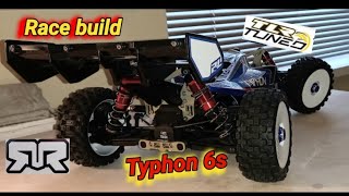 Arrma Typhon V5 6s Rear TLR upgrades [upl. by Don]