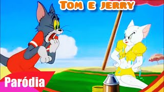 O TOM MOLHOU SUA NAMORADA GATA  ANIMAÇÃO DO TOM E JERRY shorts [upl. by Whall10]