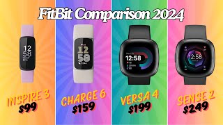 Which Fitbit Model Should You Buy In 2024 4 Models Compared [upl. by Nylahs]