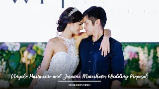 Angelo Patrimonio and Jasmine Maierhofer Wedding Proposal  Highlights by Nice Print Photography [upl. by Lester]