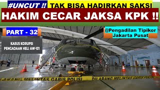 Tak Bisa Hadirkan Saksi  Hakim Cecar Jaksa Penuntut Umum Part32 [upl. by Adnirol]