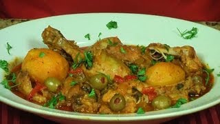 Chicken Fricassee  Pollo Guisado [upl. by Ynafetse637]