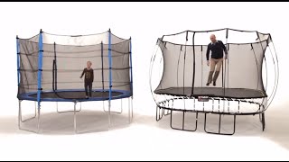 Springfree vs SpringBased Trampolines [upl. by Auod]