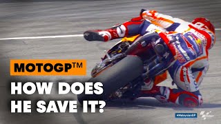 Iconic MotoGP Moments From Dovizioso Simoncelli And Marquez In Malaysia [upl. by Suoicserp]