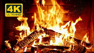 🔥 Cozy Fireplace 4K 12 HOURS Fireplace with Crackling Fire Sounds Crackling Fireplace 4K [upl. by Cornish]