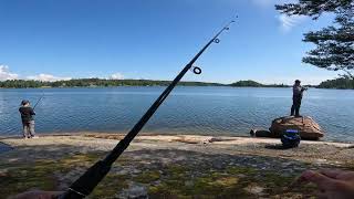 Hiking and Fishing at Sikströmmen Norrtälje Sweden [upl. by Huesman564]