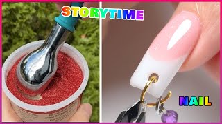 NAIL ART STORYTIME TIKTOK✨Nail Ideas Askredit Ideas De Arte De Uñas Tiktok 15 [upl. by Acirretahs]