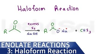 Haloform Reaction Mechanism and Iodoform Test [upl. by Gelasius]