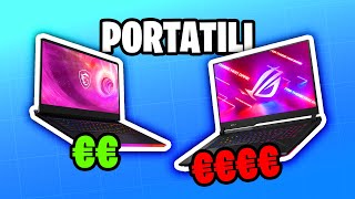 I MIGLIORI PC PORTATILI da GAMING di AMAZON  Notebook 2024 [upl. by Helbonia]