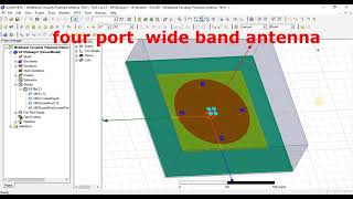 Wideband Circularly Polarized Patch Antenna Based on TM11 TM21 using cst [upl. by Luane]