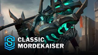 Classic Mordekaiser Wild Rift Skin Spotlight [upl. by Kelda]