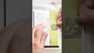 ASMR collage  postcard  綠色色塊明信片 手帳拼貼  緋緋FiFi 紙膠帶 asmr 拼貼 asmrjournal journalwithme [upl. by Sido]