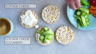 4 fun fresh ways with rice cakes  Food  Woolworths SA [upl. by Annavoig909]