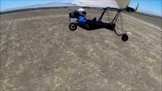 Electric Powered Millennium Hang Glider [upl. by Alodi9]