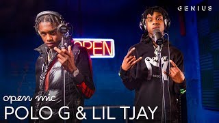 Polo G amp Lil Tjay quotPop Outquot Live Performance  Open Mic [upl. by Bracci]