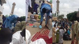 LImam remercie Marieme Faye SALL  les fidèles boudent le khutba [upl. by Mines]