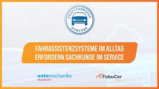 Fahrerassistenzsysteme im Alltag  Automechanika 2024 [upl. by Vinay603]