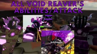 All Void Reavers AbilitiesAttack  Tower Defense Simulator [upl. by Alayne]