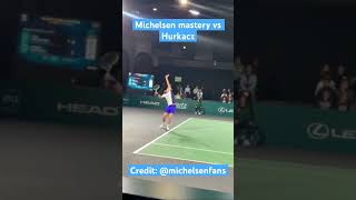 Alex Michelsen vs Hubert Hurkacz Round 1 Paris Bercy  ATP Masters 1000  Credit michelsenfans [upl. by Rockwell]