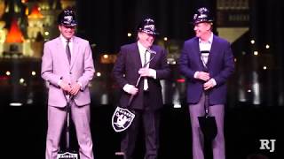 Raiders break ground on Las Vegas stadium site [upl. by Shelley]