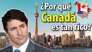 ¿Por qué CANADÁ es tan RICO  ¿De dónde proviene su RIQUEZA [upl. by Rolyks]