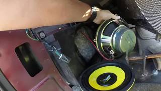 Cheap solution to a blown speaker 2002 Suburban [upl. by Tohcnarf]