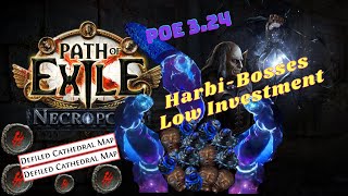 Harbinger Bosses  Low Investment Atlas Farming Strat PoE Necropolis 324 [upl. by Atteiluj]