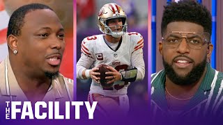 Is it panic time for Eagles are 49ers injuries a blessing in disguise for Purdy  THE FACILITY [upl. by Eads928]