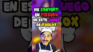 ME CONVERTÍ EN PIZZERO EN ROBLOX 😁 humor roblox [upl. by Mij]