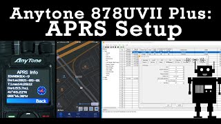 New Anytone ATD878UVII APRS Setup [upl. by Acireh]