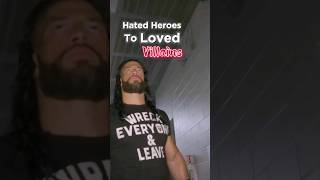 Hated Heroes To Loved Villains 🥵 WWE Edit [upl. by Atinaujnas311]