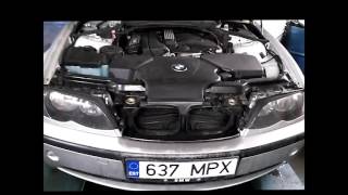 BMW 316i e46 18 B mootoriketi vahetus  engine chain change  зaменa цепи двигателя [upl. by Croydon]