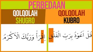 QampA PERBEDAAN QOLQOLAH SHUGRO DAN KUBRO DIBAHAS TUNTAS DAN RINCI BELAJAR TAJWID [upl. by Alarick]