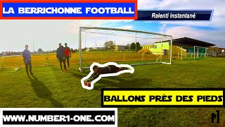 Spécifique Gardiens de but Ballons près des pieds GOALKEEPER TRAINING La Berrichonne de Châteauroux [upl. by Akedijn]