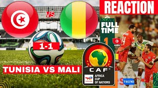 Tunisia vs Mali 11 Live Stream Africa Cup Nations AFCON Football Match Score Highlights Direct تونس [upl. by Elrae867]