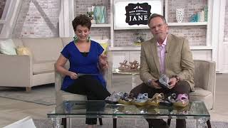 Alegria Leather Sandals with Adjustable Straps  Kendra on QVC [upl. by Notsur]