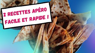 2 recettes apéro facile et rapide [upl. by Sanfo529]