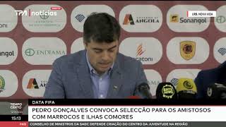 Data FIFA  Pedro Gonçalves anuncia convocatória [upl. by Dalton]