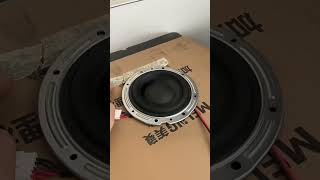 100W Max power 65quot midbass speaker [upl. by Nobile498]