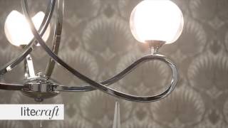 Marta 3 Light Ceiling Pendant  Litecraft  Lighting Your Home [upl. by Noivax]